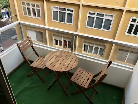 Terraza con vistas al mar Canteras de 1 habitación