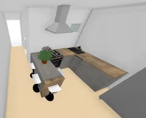 Terraza con vistas al mar Canteras de 1 habitación