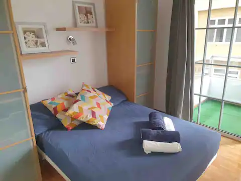 Terraza con vistas al mar Canteras de 1 habitación