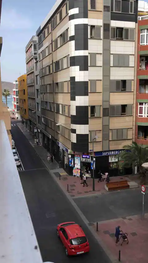 Terraza con vistas al mar Canteras de 1 habitación