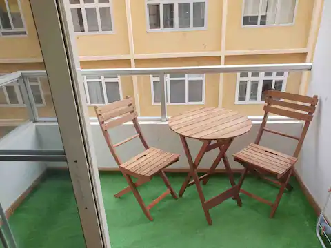 Terraza con vistas al mar Canteras de 1 habitación