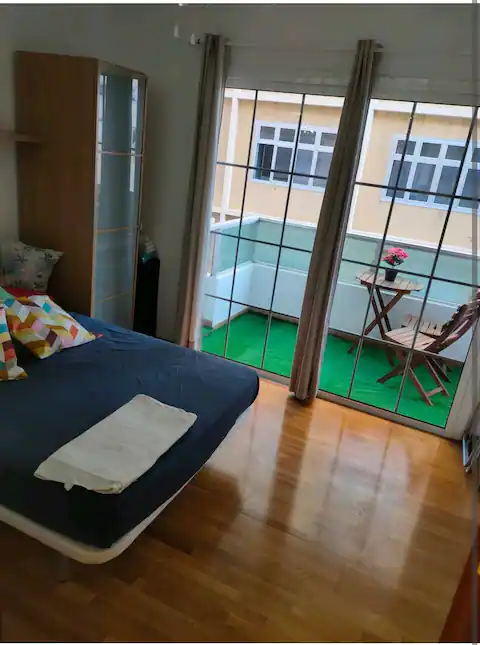 Terraza con vistas al mar Canteras de 1 habitación